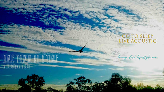 Go to Sleep by Kieran Wicks - Live Acoustic Rendition - Flying eagle in the sunset