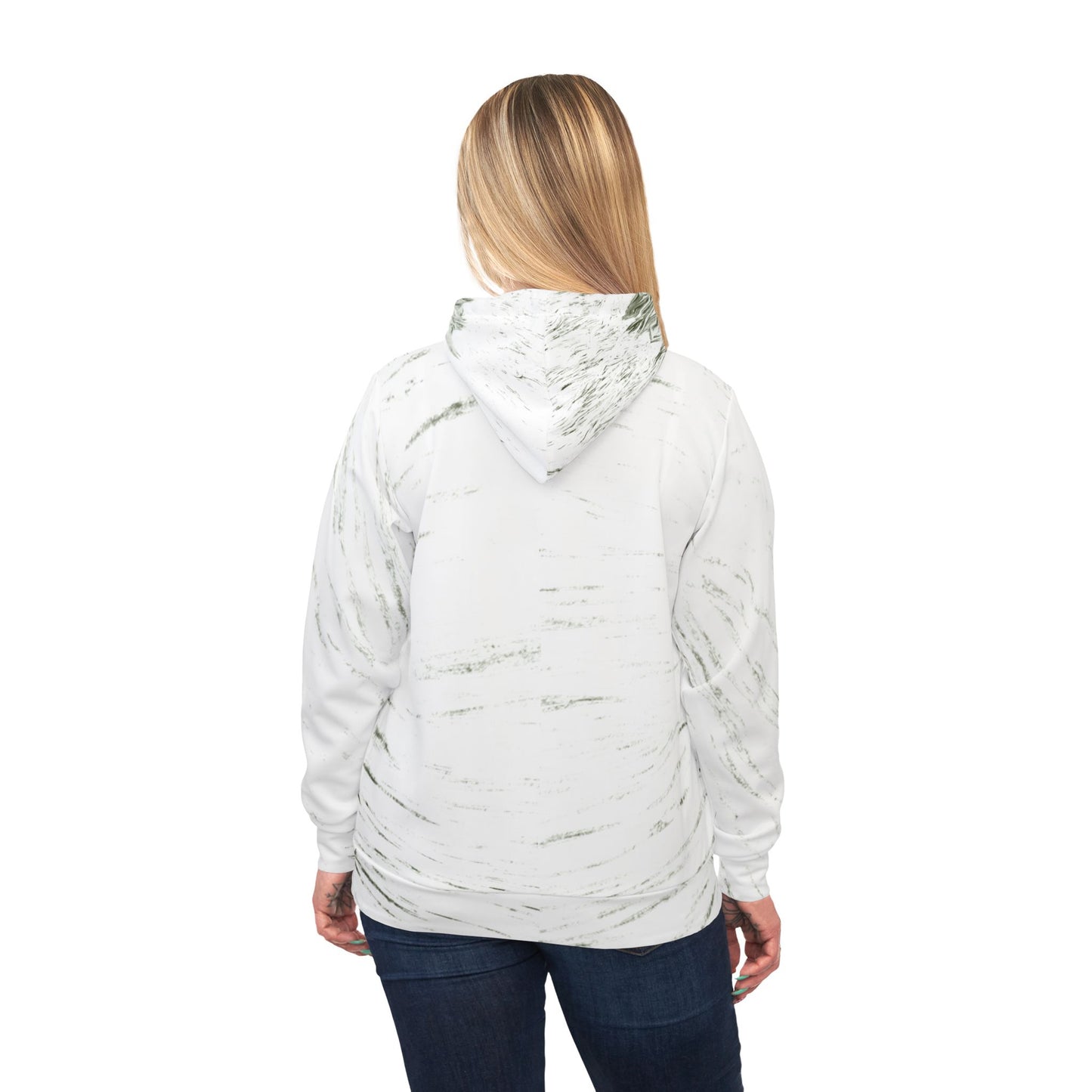 Star Tracer - Eco-Friendly Athletic Hoodie with Abstract Burst Design