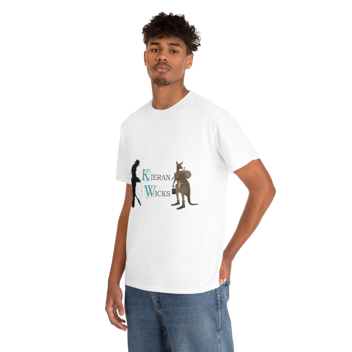 Unisex Heavy Cotton Tee - Freedom on the Wallaby