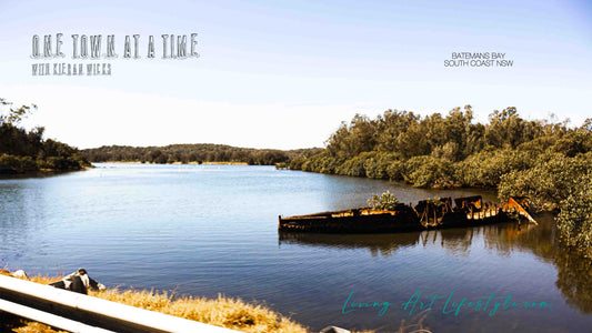 TAKE THE BAIT TO THE NSW SOUTH COAST; A FISHERMAN’S PARADISE - rusted ship wreck in river